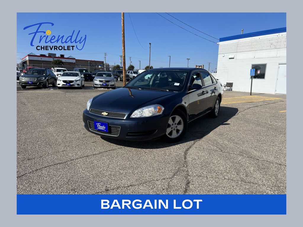 Imperial Blue Metallic 2008 Chevrolet Impala 1LT FWD Sedan Front-Wheel Drive 4-Speed Automatic Overdrive