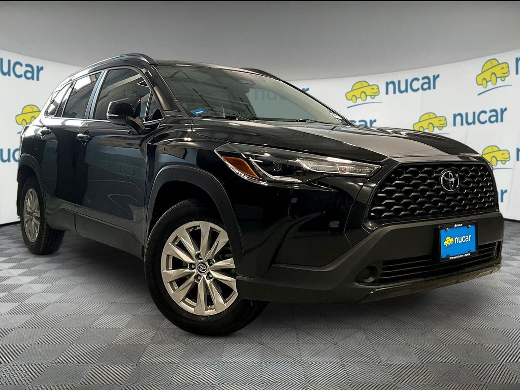 Black 2024 Toyota Corolla Cross LE AWD SUV / Crossover All-Wheel Drive Continuously Variable Transmission