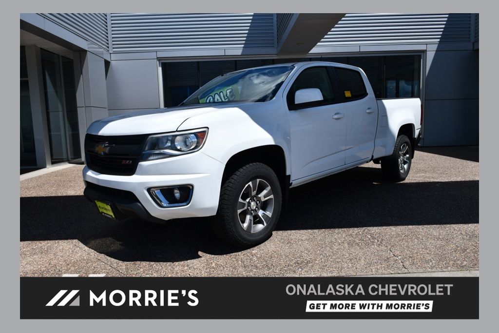Summit White 2016 Chevrolet Colorado Pickup Truck Four-Wheel Drive 6-Speed Automatic