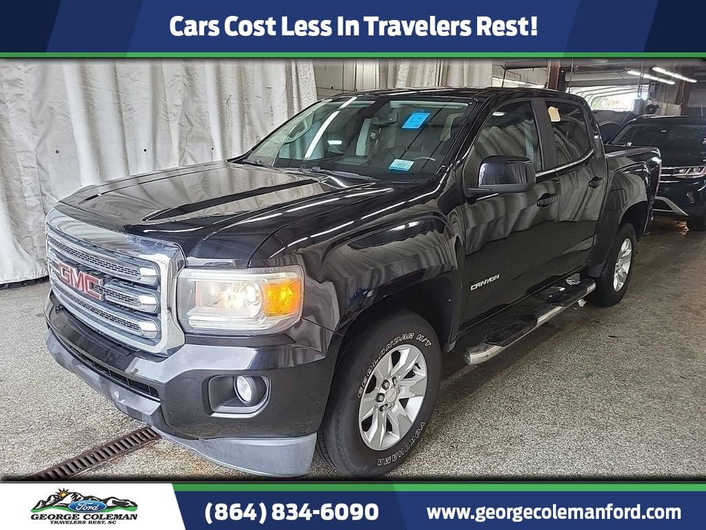 Onyx Black 2017 GMC Canyon Pickup Truck 4X2 8-Speed Automatic