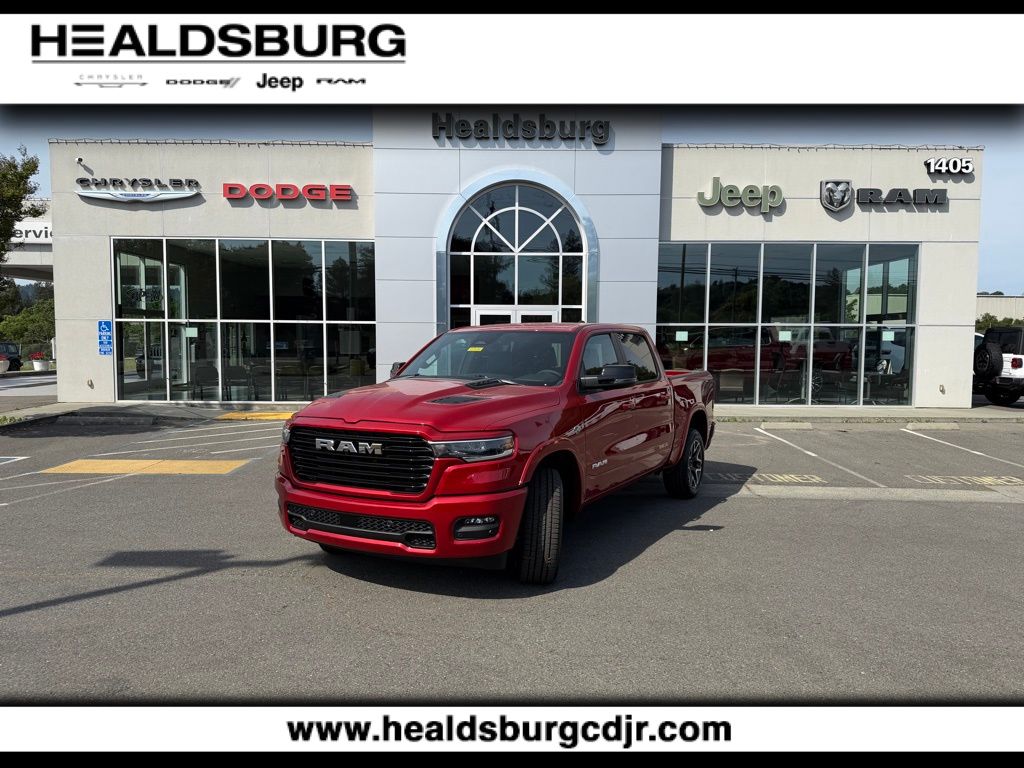 Molten Red Pearlcoat 2026 RAM 1500 Pickup Truck Four-Wheel Drive 8-Speed Automatic