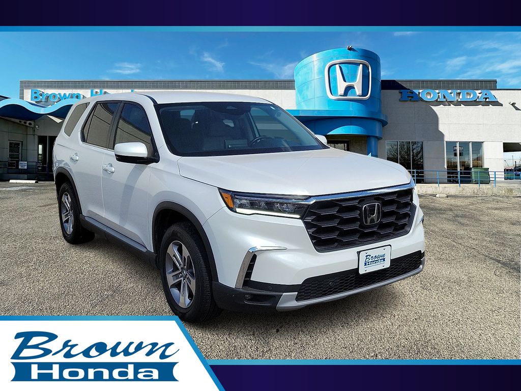 2025 Honda Pilot EX-L White at Brown Honda