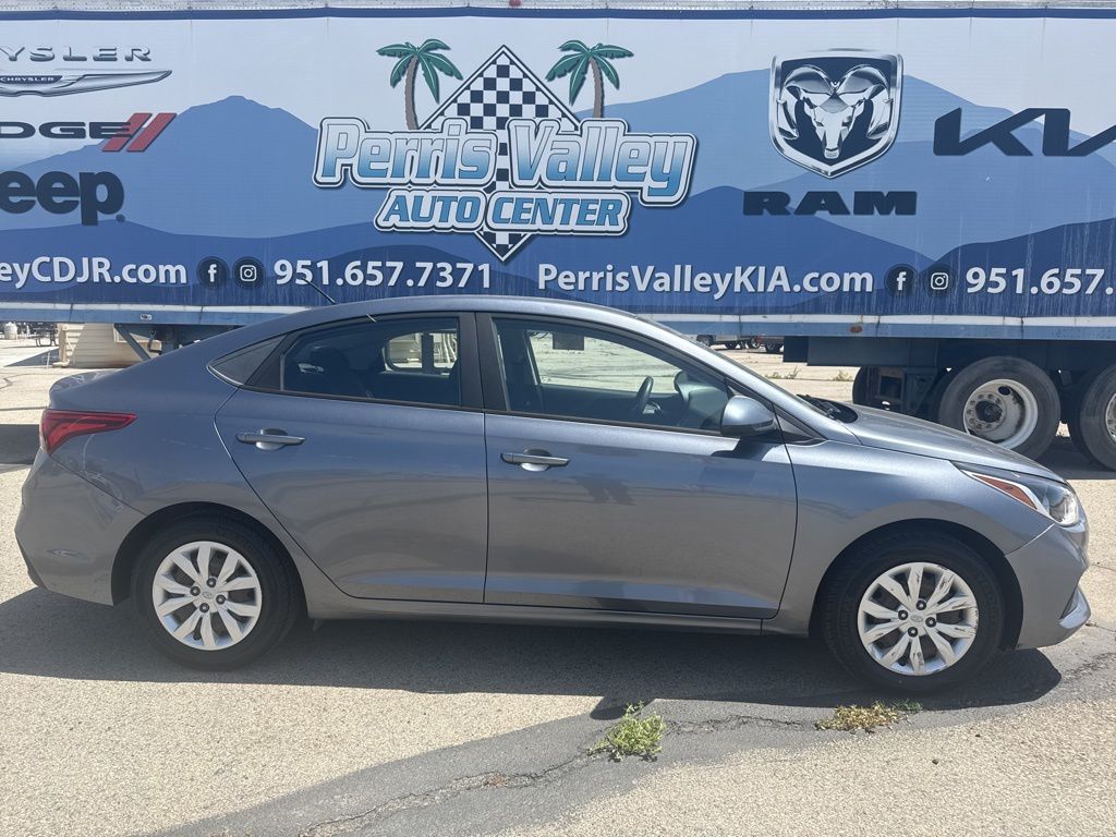 Used 2019 Hyundai Accent SE with VIN 3KPC24A36KE073634 for sale in Perris, CA
