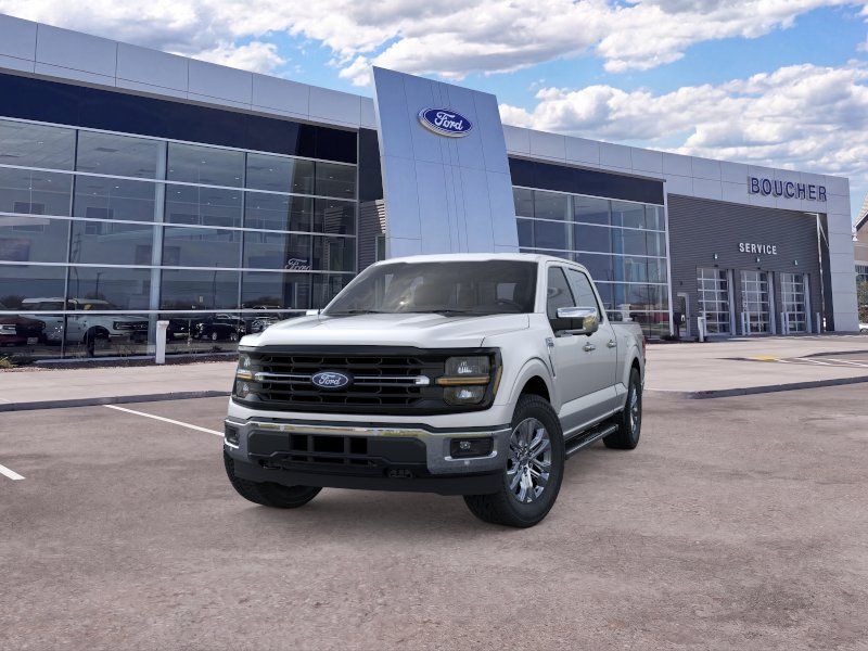 New 2026 Iconic Silver Metallic Ford XLT image 2