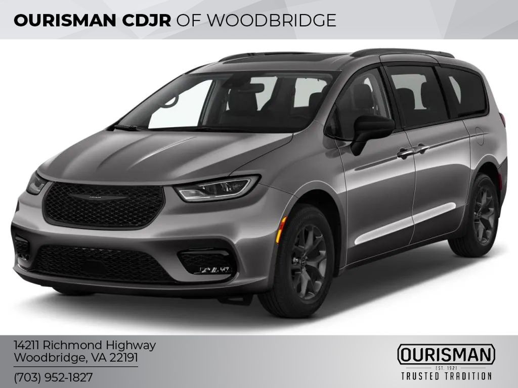 Ceramic Gray Clearcoat 2025 Chrysler Pacifica Select FWD Minivan Front-Wheel Drive 9-Speed Automatic