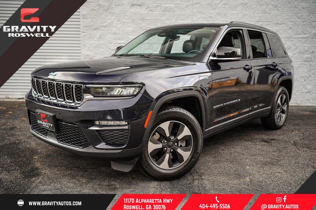 Midnight Sky 2023 Jeep Grand Cherokee 4xe SUV / Crossover Four-Wheel Drive 8-Speed Automatic