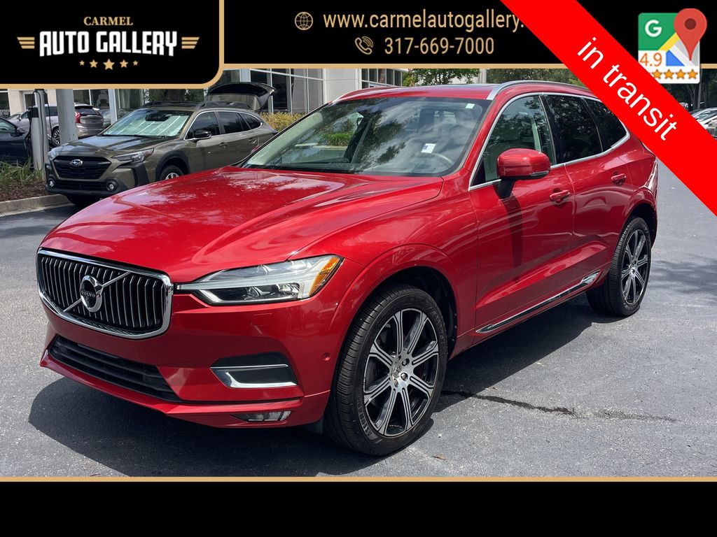 Fusion Red Metallic 2018 Volvo XC60 SUV / Crossover All-Wheel Drive Automatic