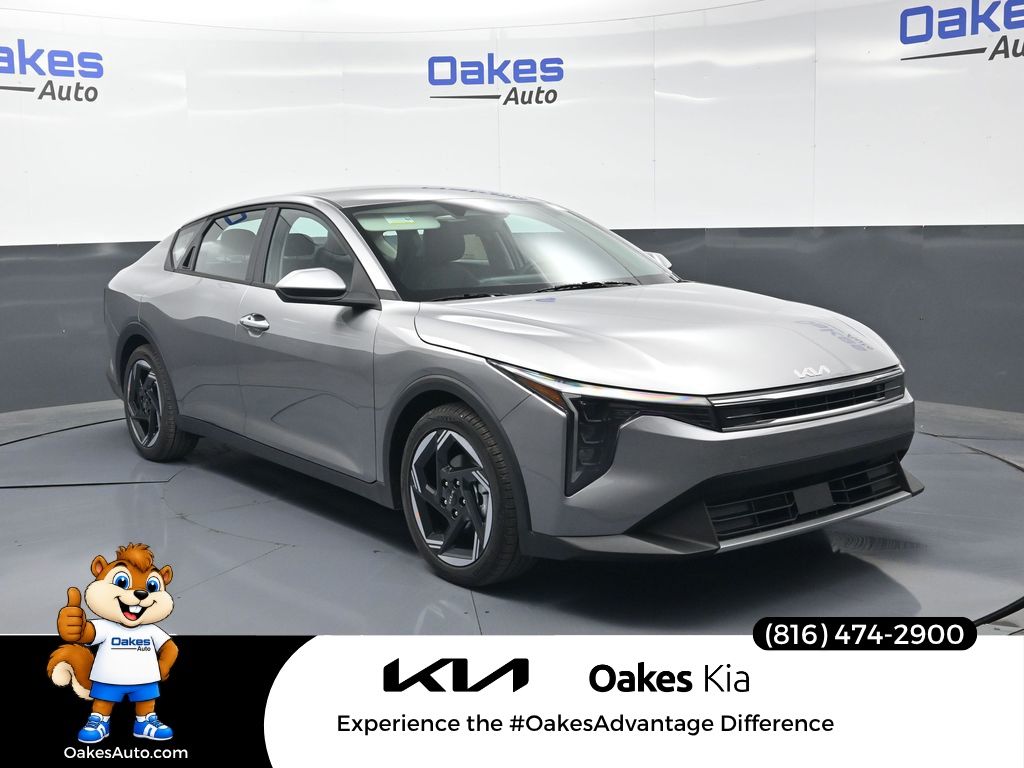 Steel Gray 2026 Kia K4 Sedan Front-Wheel Drive Continuously Variable Transmission