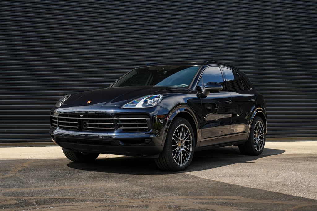 Moonlight Blue Metallic 2023 Porsche Cayenne SUV / Crossover All-Wheel Drive 8-Speed Automatic