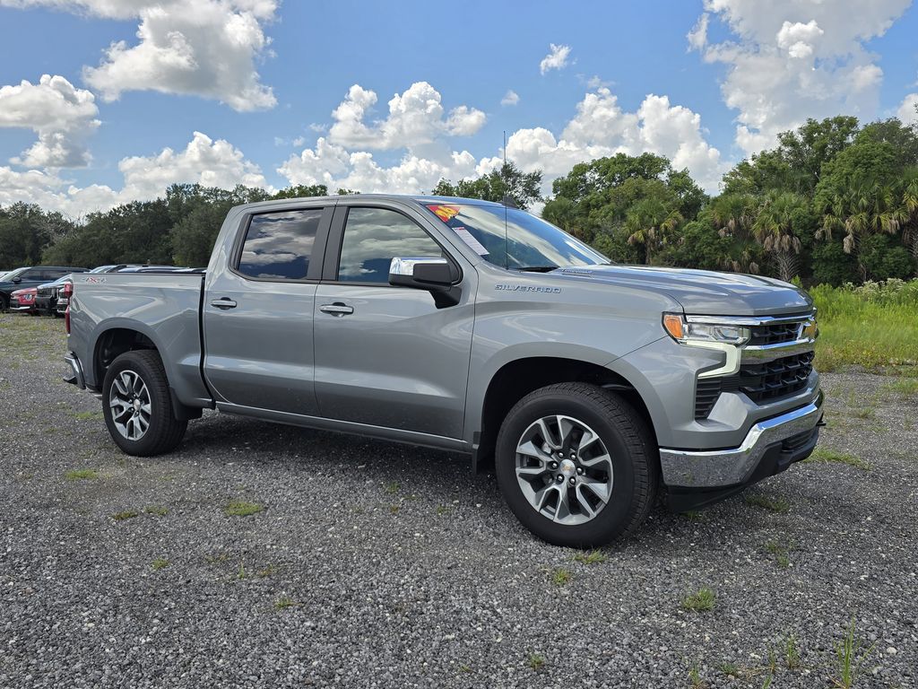 Sterling Gray Metallic 2026 Chevrolet Silverado 1500 Pickup Truck Four-Wheel Drive 8-Speed Automatic