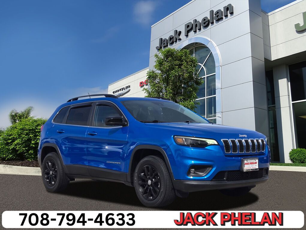 Hydro Blue Pearlcoat 2022 Jeep Cherokee Latitude Lux 4WD SUV / Crossover Four-Wheel Drive 9-Speed Automatic