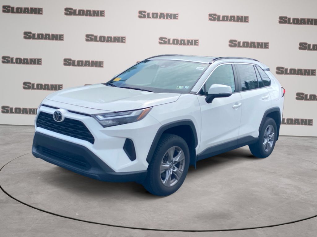 White 2022 Toyota RAV4 SUV / Crossover All-Wheel Drive 8-Speed Automatic