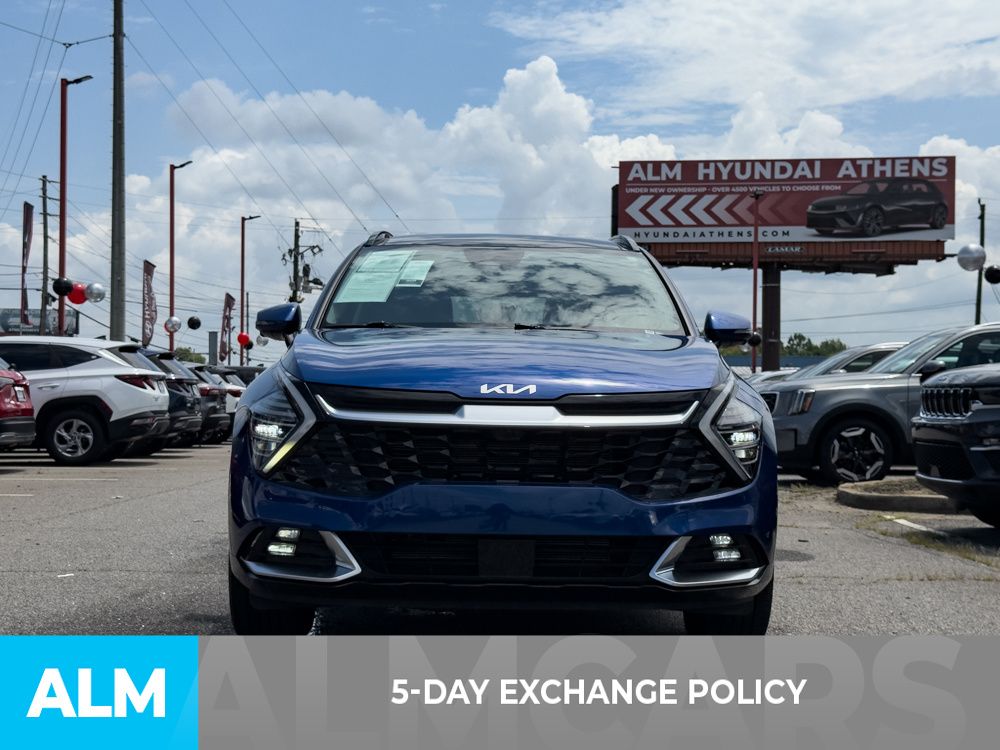 Used 2023 Blue Kia SX-Prestige image 3