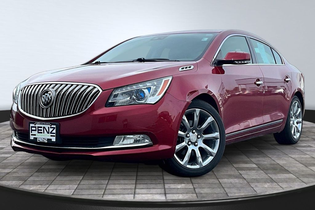 Crystal Red Tintcoat 2014 Buick LaCrosse Sedan Front-Wheel Drive 6-Speed Automatic Overdrive