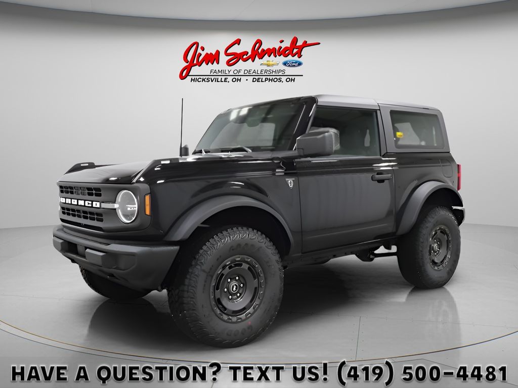Shadow Black 2025 Ford Bronco SUV / Crossover Four-Wheel Drive Automatic