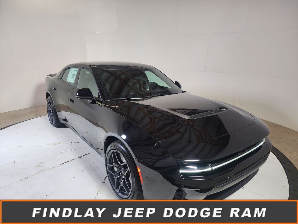Diamond Black Crystal Pearlcoat 2026 Dodge Charger Sedan All-Wheel Drive 8-Speed Automatic