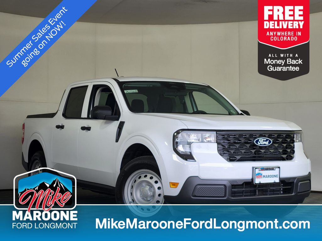 Oxford White 2026 Ford Maverick Pickup Truck All-Wheel Drive Continuously Variable Transmission