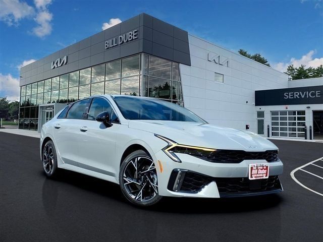 Gray 2026 Kia K5 Sedan Front-Wheel Drive 8-Speed Automatic