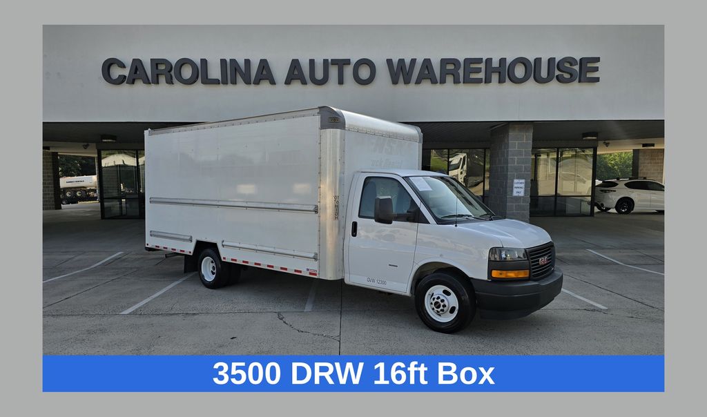 Summit White 2021 GMC Savana Chassis Van Rear-Wheel Drive 6-Speed Automatic Overdrive