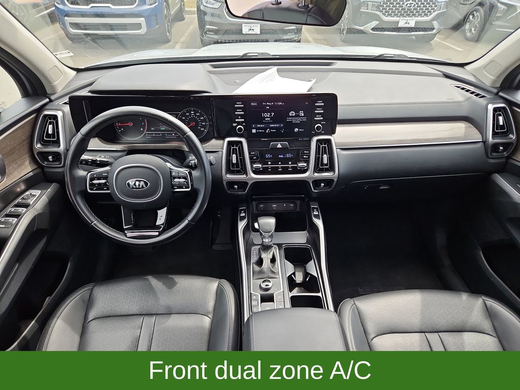 2021 Kia Sorento EX AWD w/ 3rd Row Silver at Stokes Mazda
