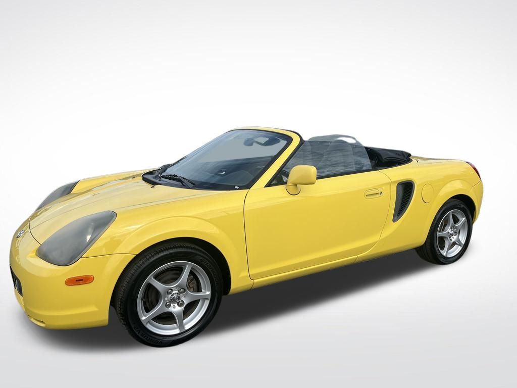 2002 Solar Yellow Toyota MR2 Spyder Base RWD Convertible