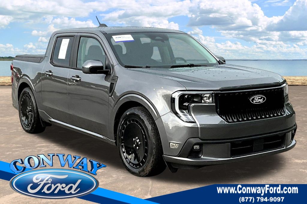 Gray Metallic 2025 Ford Maverick Pickup Truck All-Wheel Drive 7-Speed Automatic