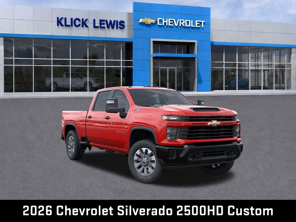 Red Hot 2026 Chevrolet Silverado 2500HD Pickup Truck Four-Wheel Drive Automatic