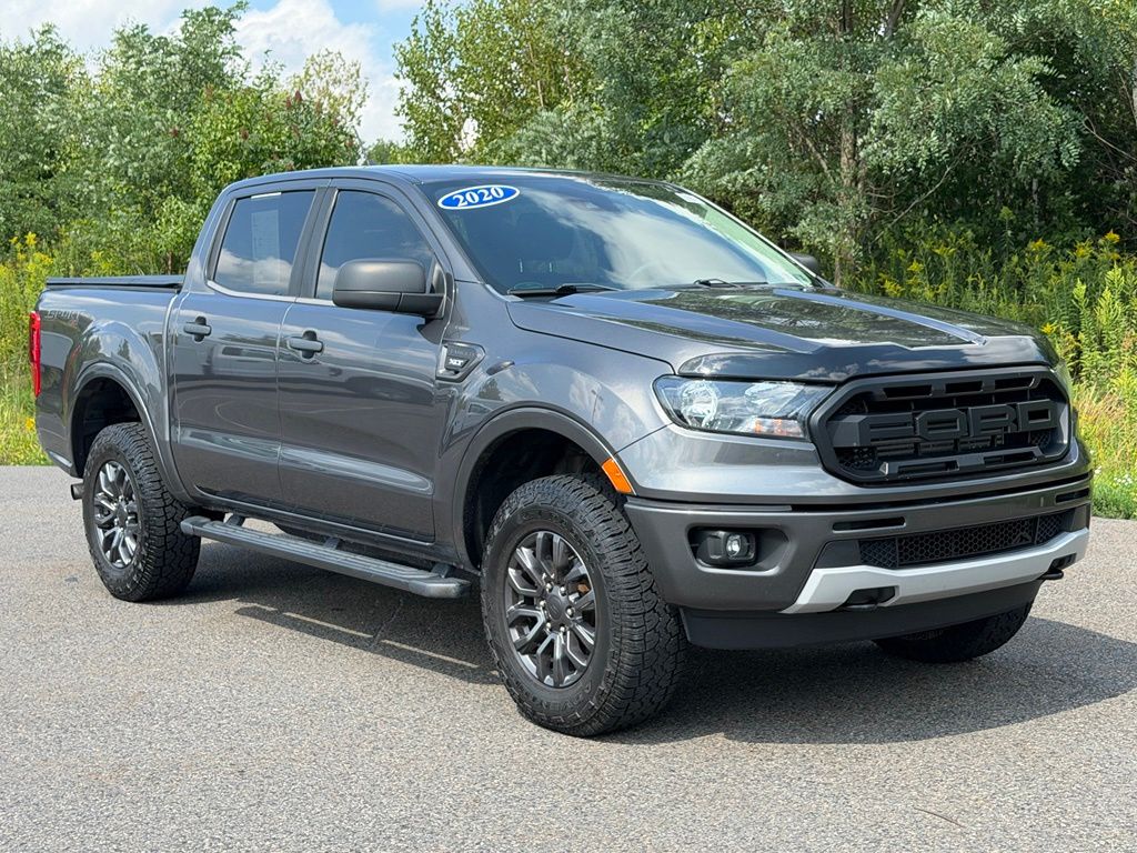 Gray (Magnetic) 2020 Ford Ranger Pickup Truck Four-Wheel Drive Automatic
