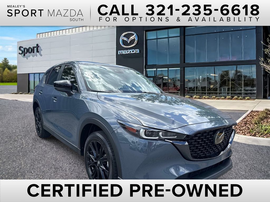 Polymetal Gray 2023 Mazda CX-5 2.5 S Carbon Edition AWD SUV / Crossover All-Wheel Drive 6-Speed Automatic
