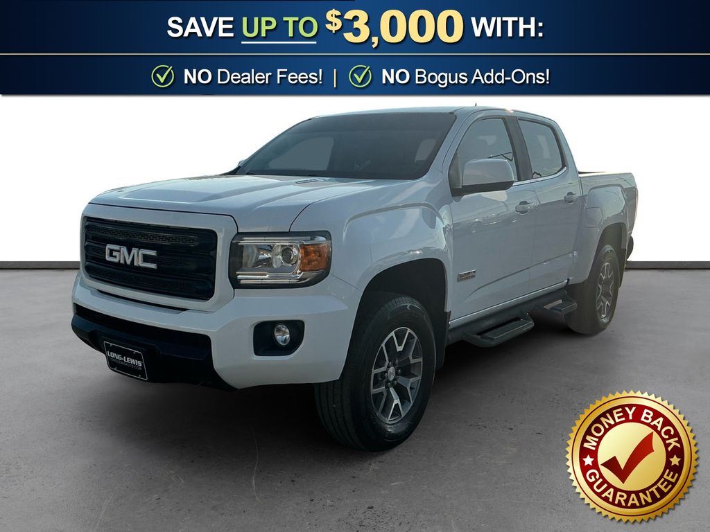 Summit White 2018 GMC Canyon Pickup Truck Four-Wheel Drive 6-Speed Automatic