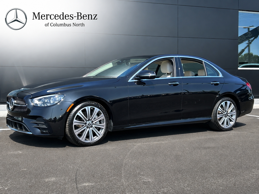 Obsidian Black Metallic 2023 Mercedes-Benz E-Class Sedan All-Wheel Drive 9-Speed Automatic