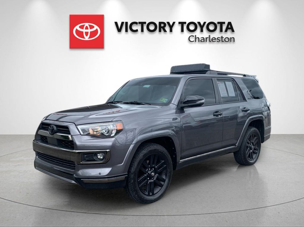 Magnetic Gray Metallic 2021 Toyota 4Runner Nightshade Edition 4WD SUV / Crossover All-Wheel Drive 5-Speed Automatic Overdrive