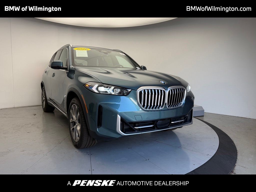 Blue Ridge Mountain Met 2026 BMW X5 SUV / Crossover Rear-Wheel Drive 8-Speed Automatic
