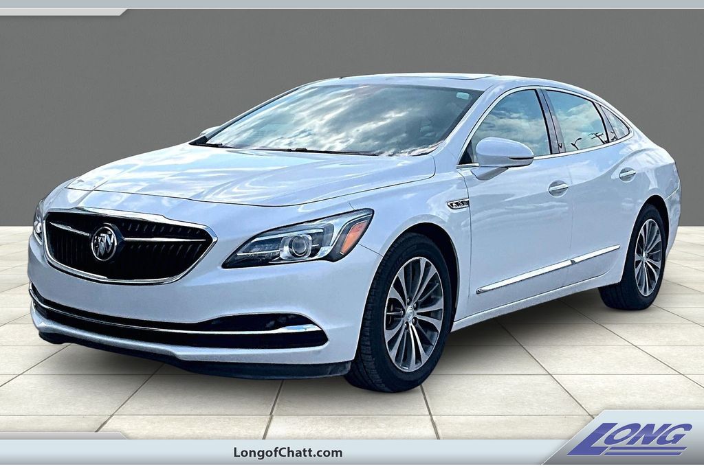 White Frost Tricoat 2017 Buick LaCrosse Sedan Front-Wheel Drive 8-Speed Automatic