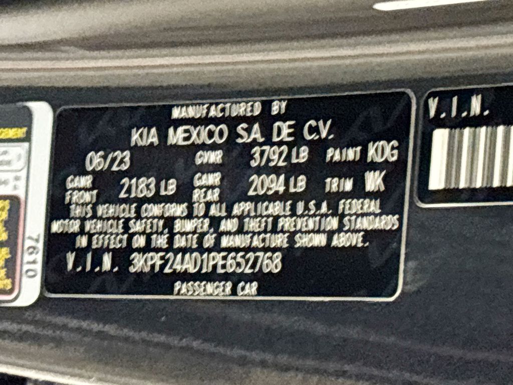 2023 Kia Forte LXS