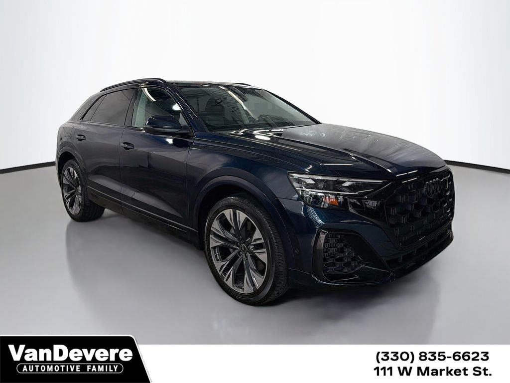 Black 2025 Audi Q8 SUV / Crossover All-Wheel Drive 8-Speed Automatic