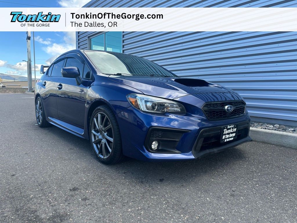 Lapis Blue Pearl 2019 Subaru WRX Limited AWD Sedan All-Wheel Drive 6-Speed Manual