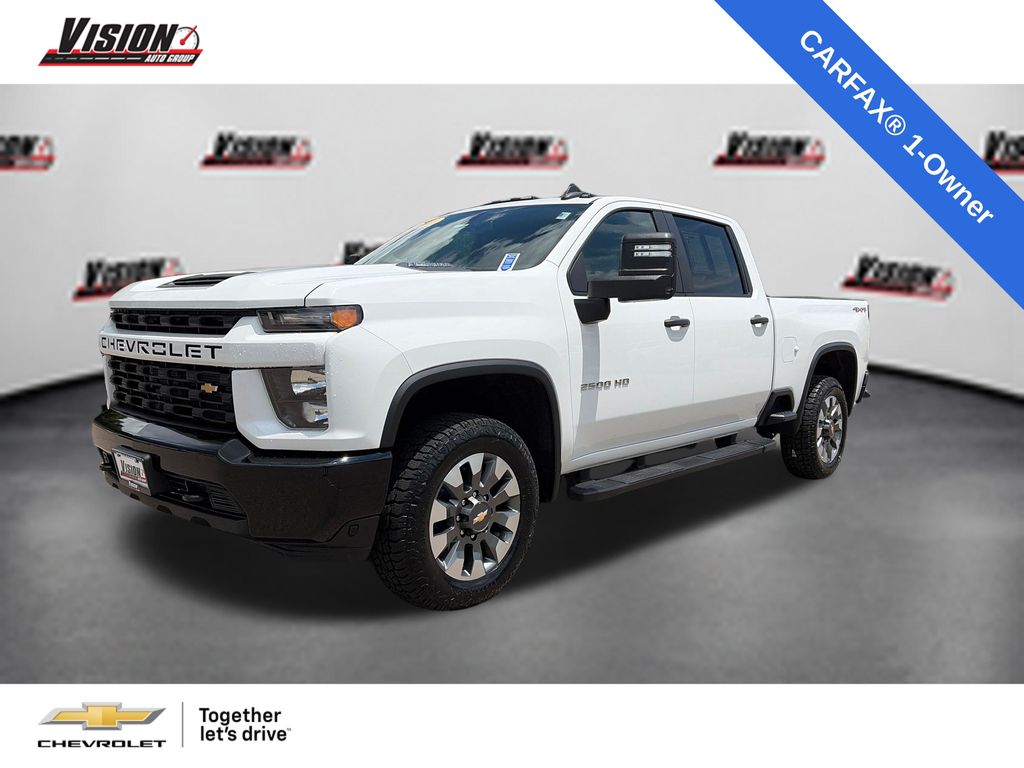 Summit White 2022 Chevrolet Silverado 2500HD Pickup Truck Four-Wheel Drive Automatic