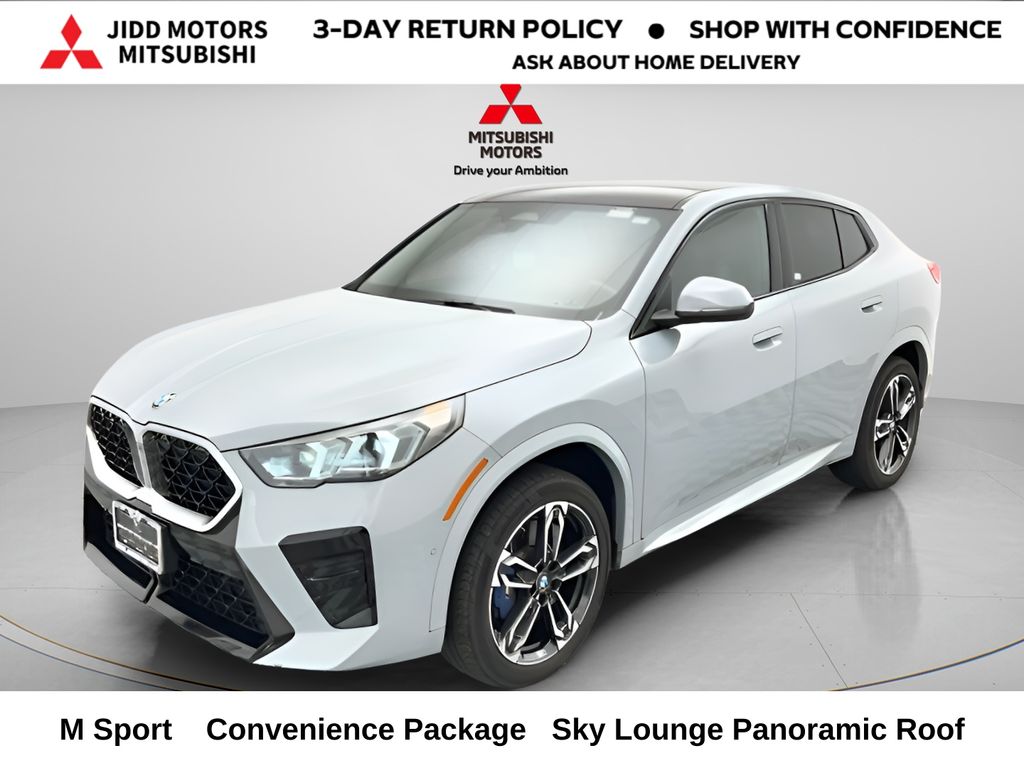 Gray Metallic 2025 BMW X2 xDrive28i SUV / Crossover All-Wheel Drive 7-Speed Automatic