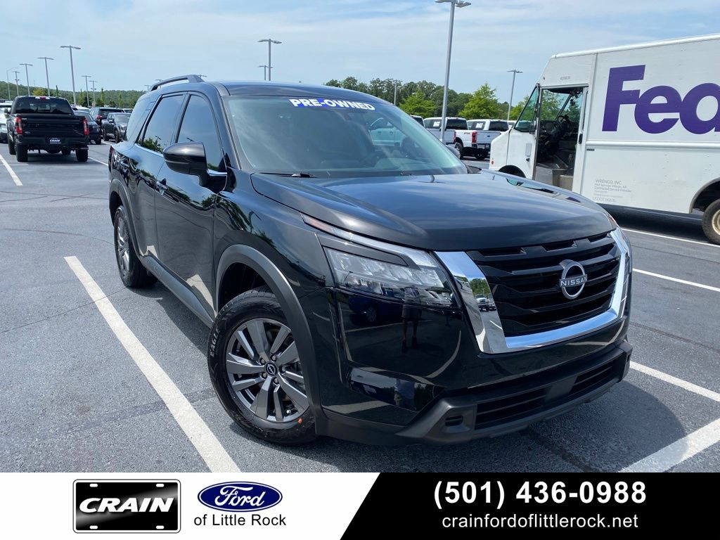 Super Black 2025 Nissan Pathfinder SV FWD SUV / Crossover Front-Wheel Drive 9-Speed Automatic