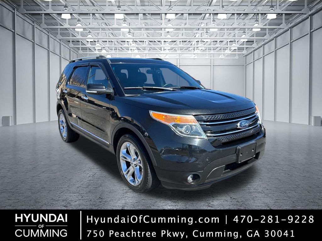 Tuxedo Black Metallic 2013 Ford Explorer Limited 4WD SUV / Crossover All-Wheel Drive 6-Speed Automatic