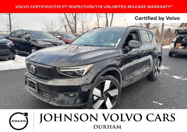 Onyx Black Metallic 2024 Volvo XC40 Recharge Ultimate RWD SUV / Crossover Rear-Wheel Drive 1-Speed Automatic