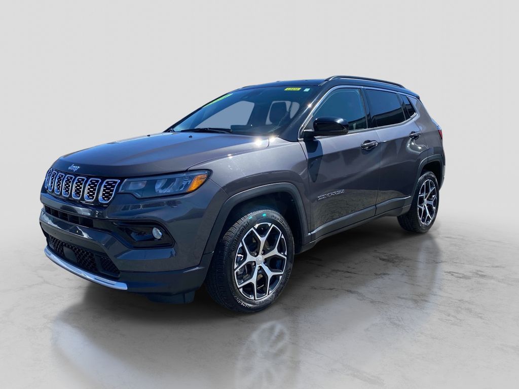 Baltic Gray Metallic Clearcoat 2024 Jeep Compass Limited 4WD SUV / Crossover Four-Wheel Drive 8-Speed Automatic