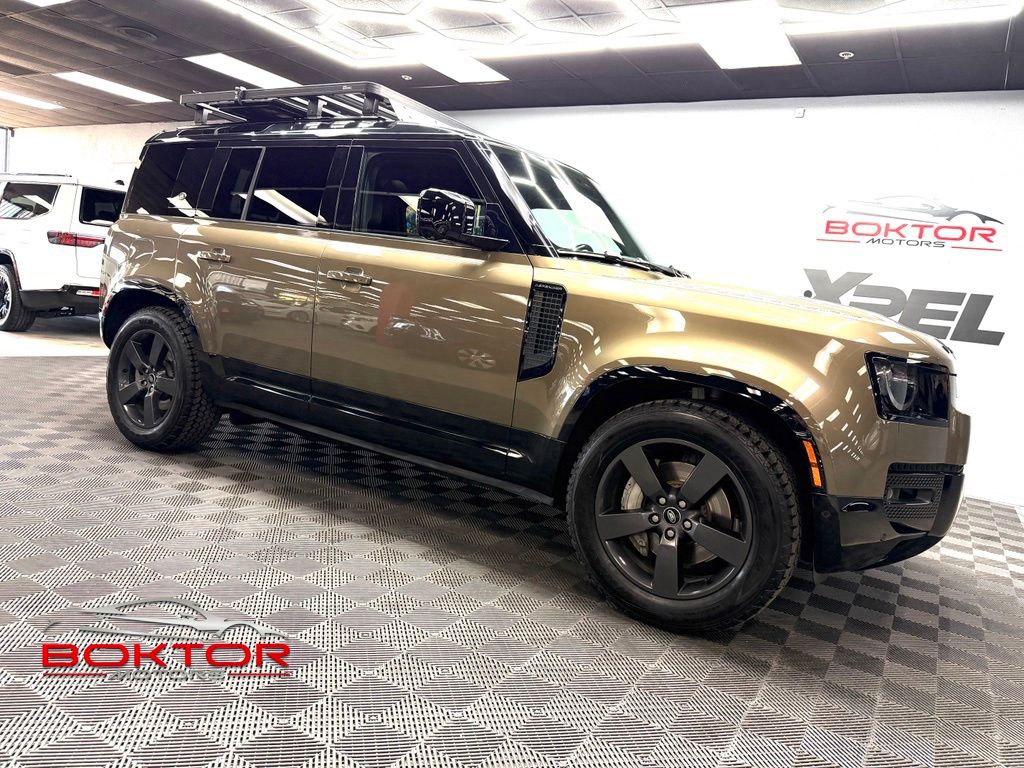 Gondwana Stone Metallic 2022 Land Rover Defender SUV / Crossover All-Wheel Drive 8-Speed Automatic