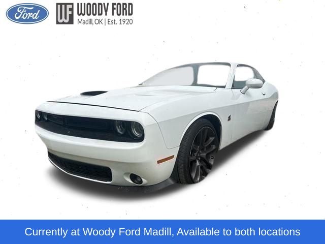 White Knuckle Clearcoat 2020 Dodge Challenger R/T Scat Pack RWD Coupe Rear-Wheel Drive 8-Speed Automatic