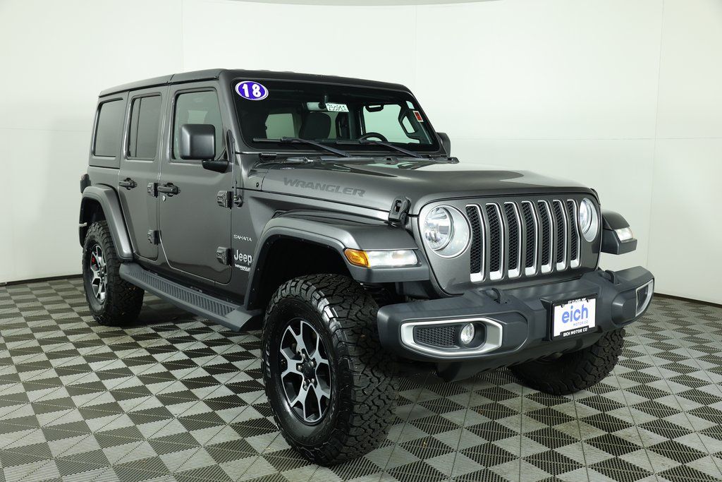 2018 Jeep Wrangler Unlimited Sahara 4WD