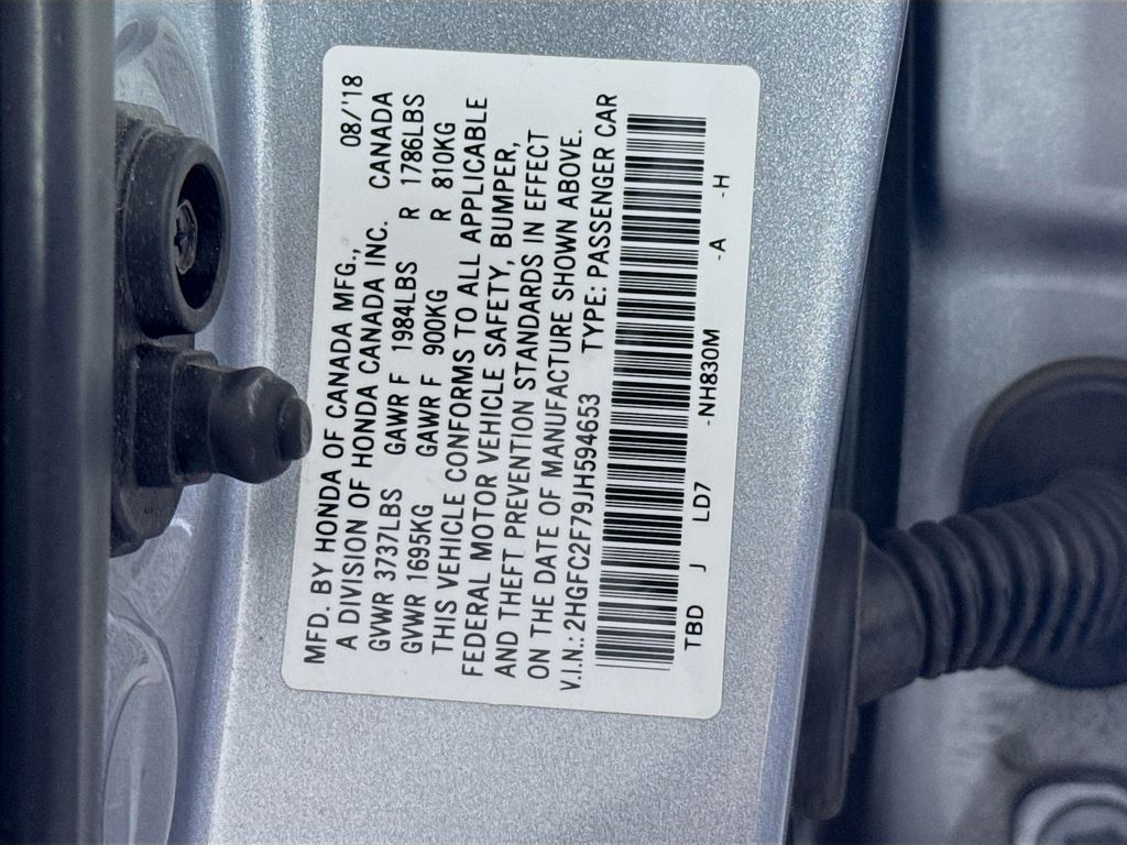 Used Car 2018 Honda Civic  Ex For Sale Under $20,000 In Austin, Texas