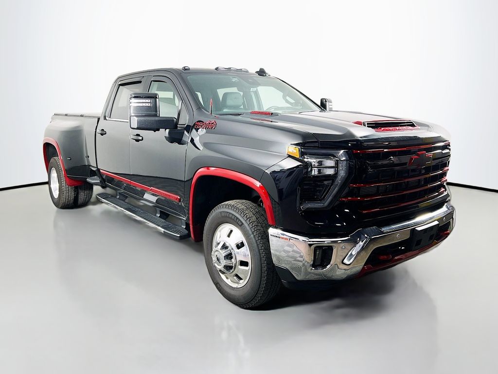 Black 2024 Chevrolet Silverado 3500HD Pickup Truck Four-Wheel Drive Automatic