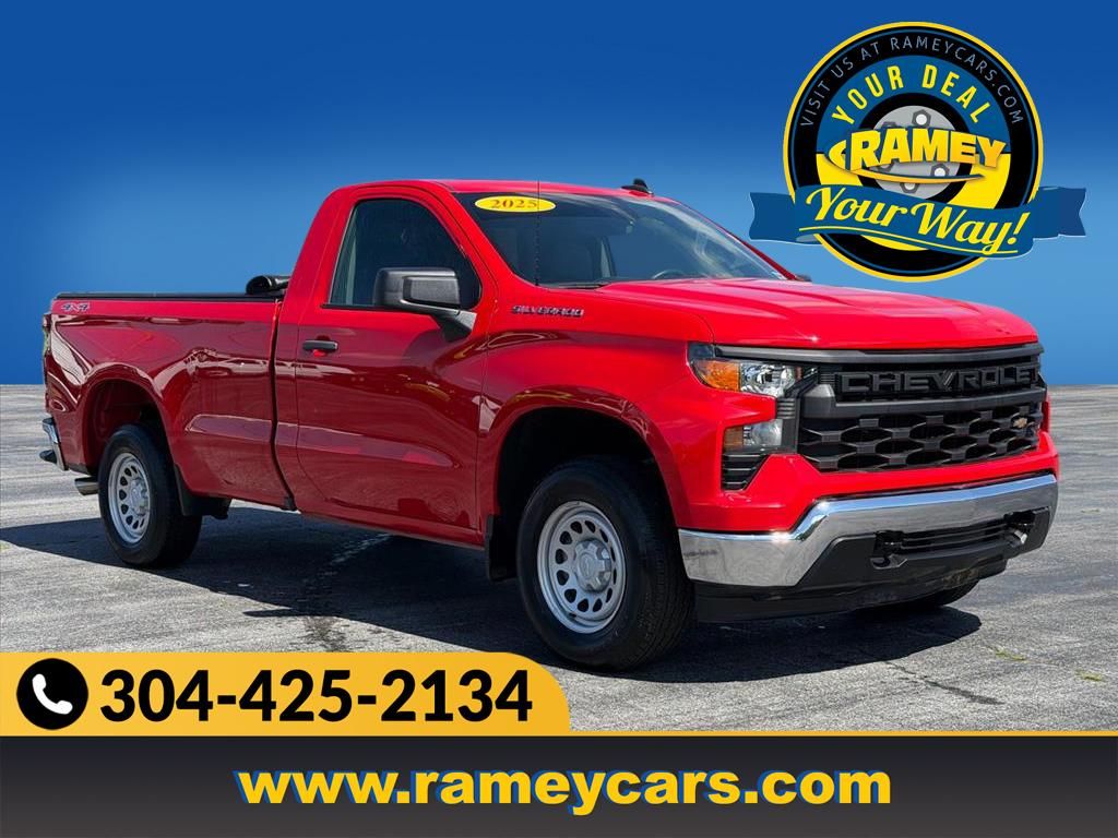 2025 Chevrolet Silverado 1500 Work Truck Regular Cab LB 4WD