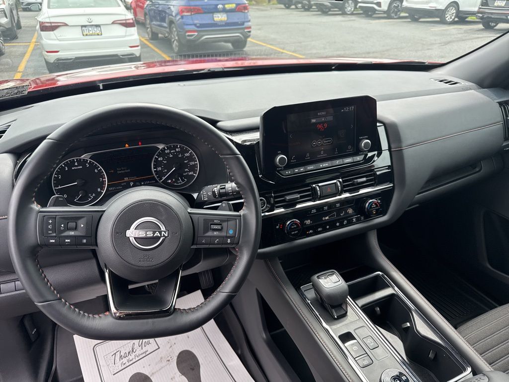 2024 Nissan Pathfinder Rock Creek Red at South Hills Kia